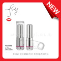 Fashion Clear Plastic Lipstick Tube